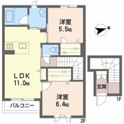 ロランジュの間取り画像