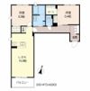 ベレオ堀川の間取り画像