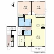 シャーメゾンY＆AIIIの間取り画像