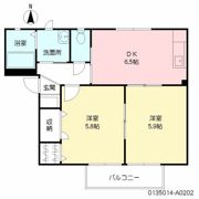 パークハイツVの間取り画像