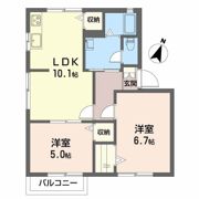 フレグランス吉田 B棟の間取り画像
