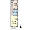 プレジールの間取り画像