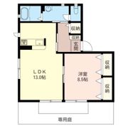 ラフィネ Aの間取り画像