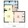 ラフィネ Aの間取り画像