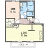 ガーデンハイツAの間取り画像