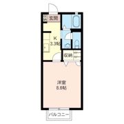 エスポワールBの間取り画像