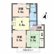 レジデンス21IIBの間取り画像