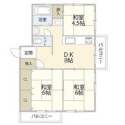 相生山団地参五棟の間取り画像