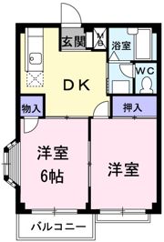 アパート光陽の間取り画像