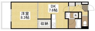 フラットリア春日の間取り画像