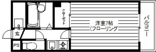 ハイブリッジ日野の間取り画像
