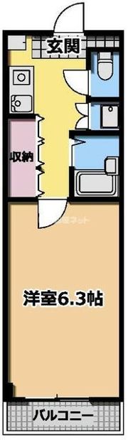 パークサイド芝原の間取り画像