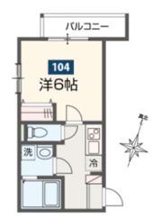 MELDIA高尾の間取り画像