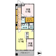 ペガサス西国分寺の間取り画像