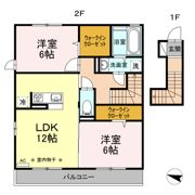 セレスティンワール A棟の間取り画像
