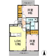 アクシス中央林間の間取り画像