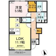 アンティエーヌ トリシアの間取り画像