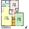 アペックス日進 D棟の間取り画像