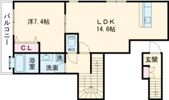 フォート本山中町の間取り画像