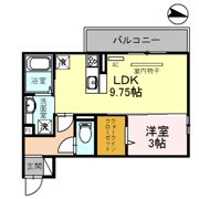 D-room吹屋町 B棟の間取り画像