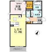 Dear Court T・Kの間取り画像