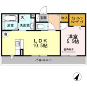 Dear Court T・Kの間取り画像