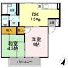 プレジール石部 C棟の間取り画像