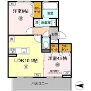 (仮称)D-ROOM八王寺町の間取り画像