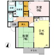 ロベリア 壱番館の間取り画像