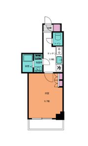 Fiore KP茅ケ崎の間取り画像