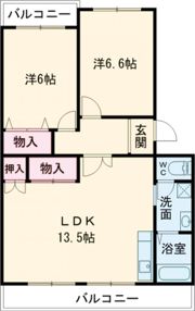グリーンハイツ・出川の間取り画像