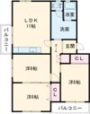 新神野住宅4号棟の間取り画像