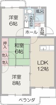 エスポワールの間取り画像
