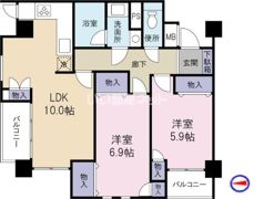 グレースコートの間取り画像