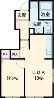 エクセルコートⅠの間取り画像