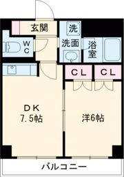 TSカーサSECONDOの間取り画像