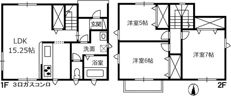 グレートセントラルサン Bの間取り画像