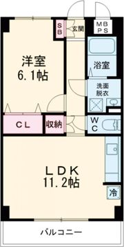 アルカディアKJの間取り画像