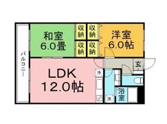 ピエモンテ二日市の間取り画像