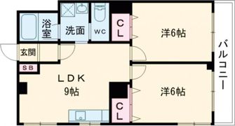 メゾン南山の間取り画像