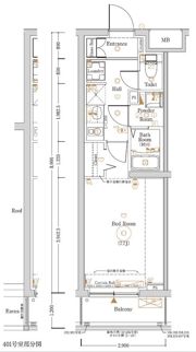 Log登戸Station sideの間取り画像