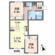 シャーメゾン岡田ハイテールの間取り画像