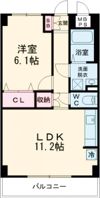 アルカディアKJの間取り画像