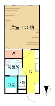 二本松興産第八ビルの間取り画像