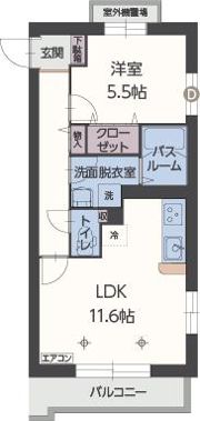 ザ・ハウス3の間取り画像
