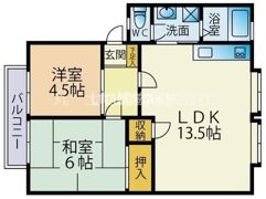 サンヴィレッジみつわ台B棟の間取り画像