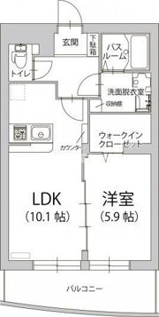 クーチャ 万願寺の間取り画像