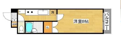 シャトー雅の間取り画像