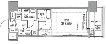 アイルヴァーチェ川崎の間取り画像