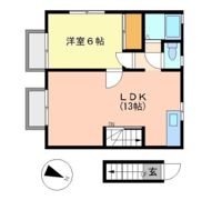 アーバン牛久B号館の間取り画像